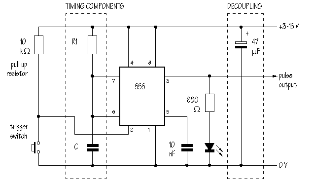 555 monostable